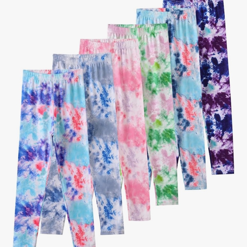 BRAND NEW - 6 Pairs Girls Leggings